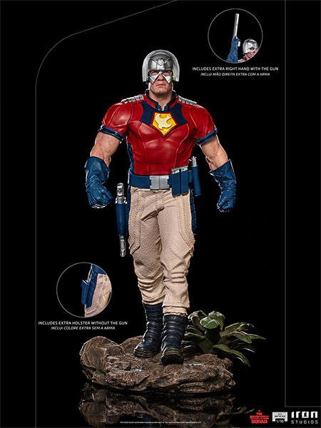 Iron Studios DC Comics Peacemaker Art Scale 1/10 Scale Polystone Statue